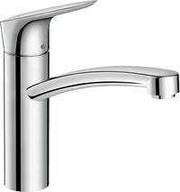 Mitigeur d'évier Hansgrohe Logis 160 bec pivotant saillie 220 mm chrome