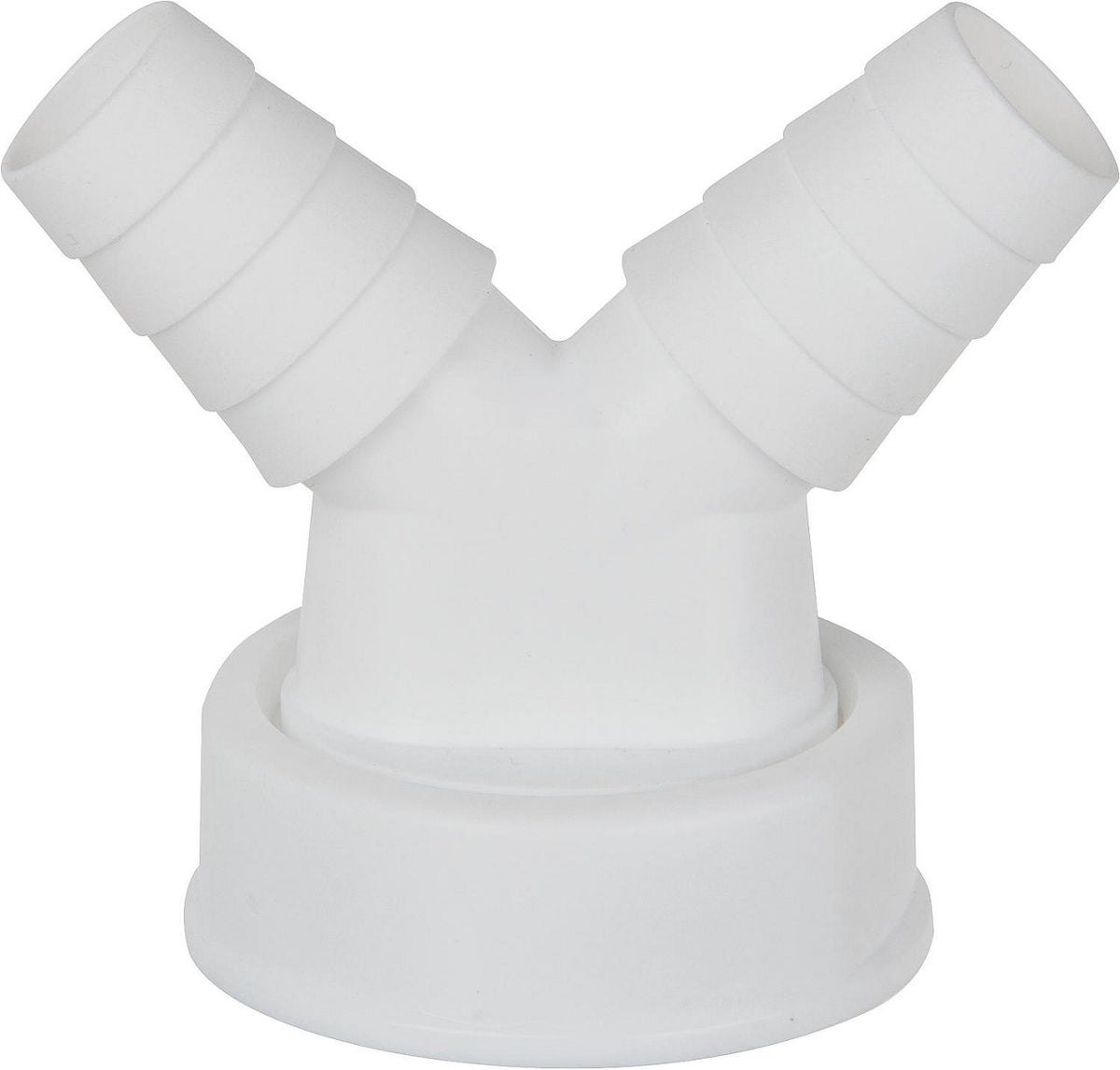 Douille double coudée avec écrou chapeau 1 1/2" joint inclus