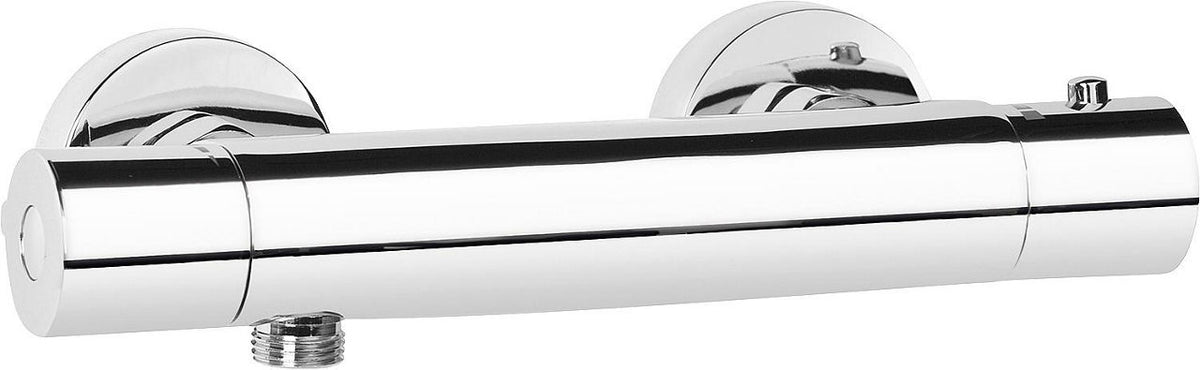 Thermostatique douche apparent Rumba saillie 72 mm chromé