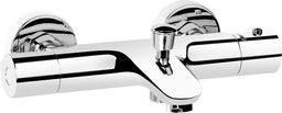 Thermostatique bain-douche apparent Rumba saillie 150 mm chromé