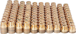 Pack rallonges de robinetterie bronze 100 pièces DN 15 (1/2")