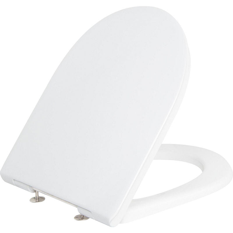 Abattant WC V&B ViCare standard Antibac durchgehende axe de charnière, blanc