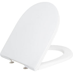 Abattant WC V&B ViCare standard Antibac durchgehende axe de charnière, blanc