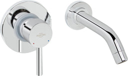 Mitigeur mural de lavabo Evenes Live 2.0 saillie 169mm chromé