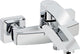 Mitigeur bain/douche apparent Queen 2.0 saillie 190 mm chromé