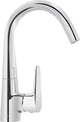 Mitigeur d'évier Emirja bec pivotant saillie 183 mm chromé