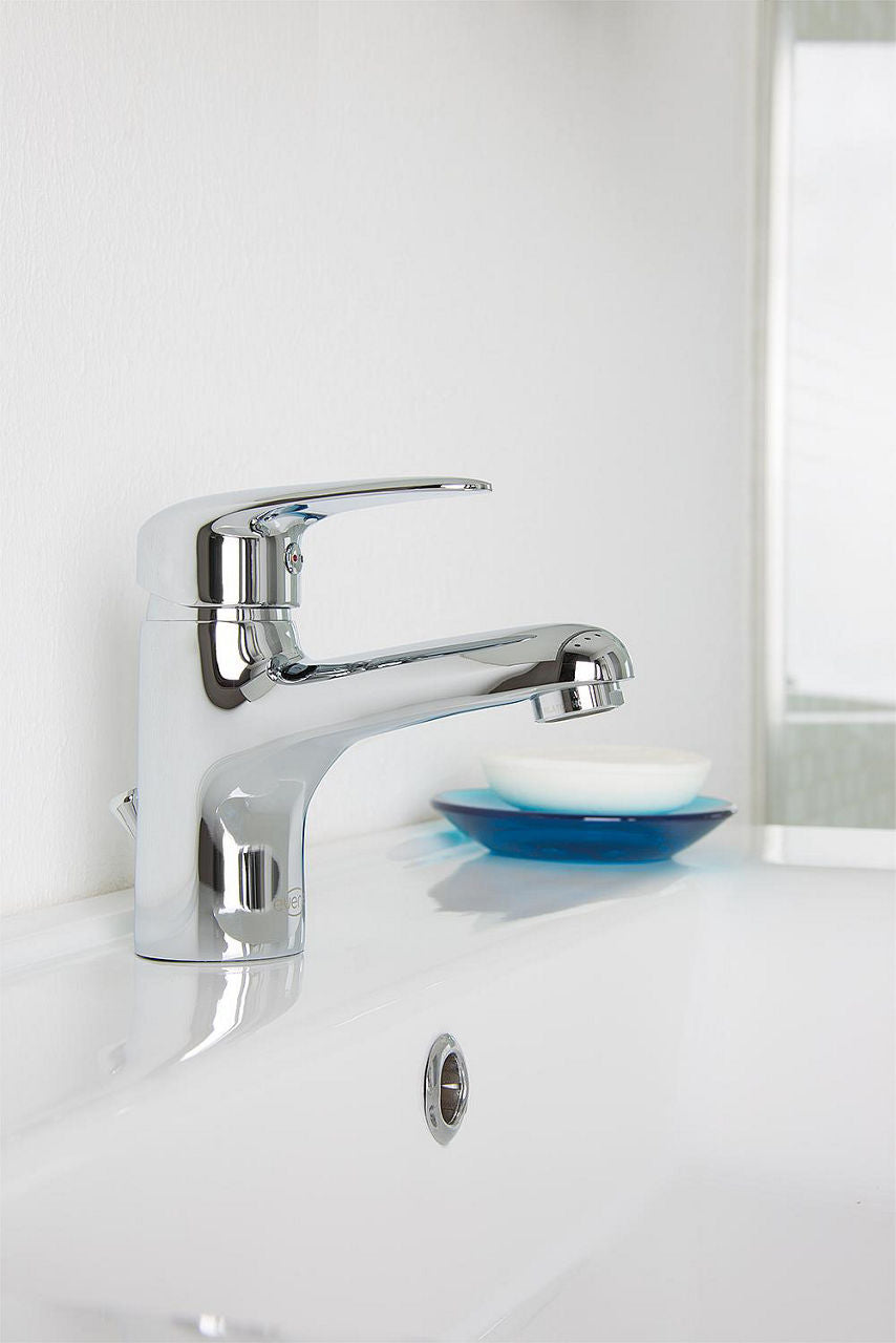 Mitigeur de lavabo Evenes Ewan saillie 106mm chromé