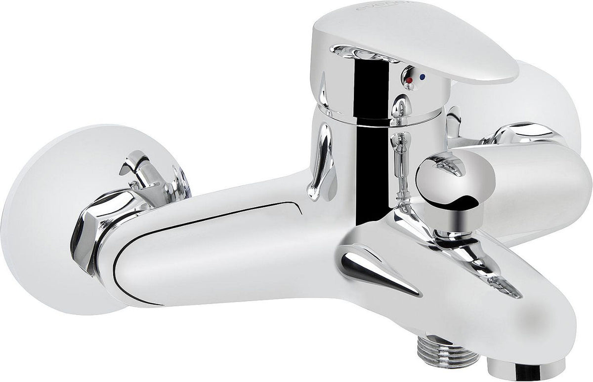 Mitigeur bain/douche apparent Ewan saillie 155 mm chromé
