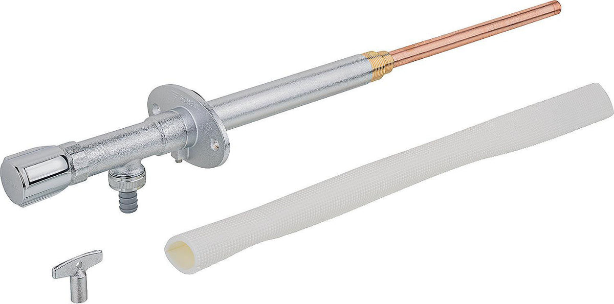 Robinetterie extérieure antigel Schell Polar II, DN 15 sans aérateur, Clés à pipe (rénovation)