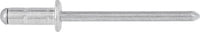 Rivets borgnes GESIPA PolyGrip®, aluminium / mandrin acier galvanisé