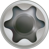 Vis de terrasse SPAX pour aluminium, inox A2, tête cylindrique