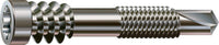Vis de terrasse SPAX pour aluminium, inox A2, tête cylindrique