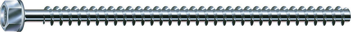 Tige filetée à bois SPAX, tête six pans SW 22, Ø 16 mm, galvanisée