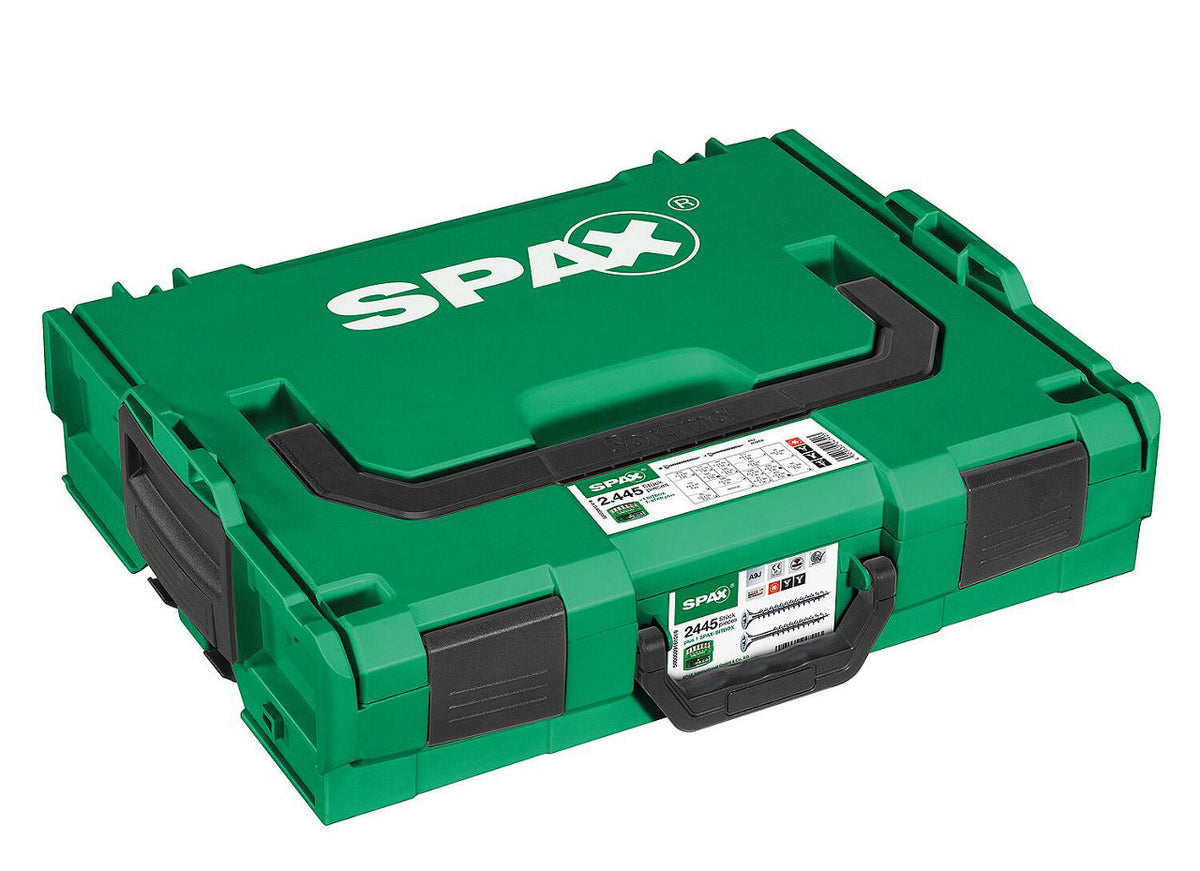 Assortiment de vis SPAX WIROX, 2453 pièces, en L-BOXX 102