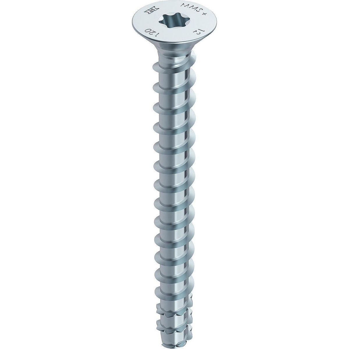 Vis béton/maçonnerie Heco Multi-Monti® plus — tête fraisée Torx galvanisée