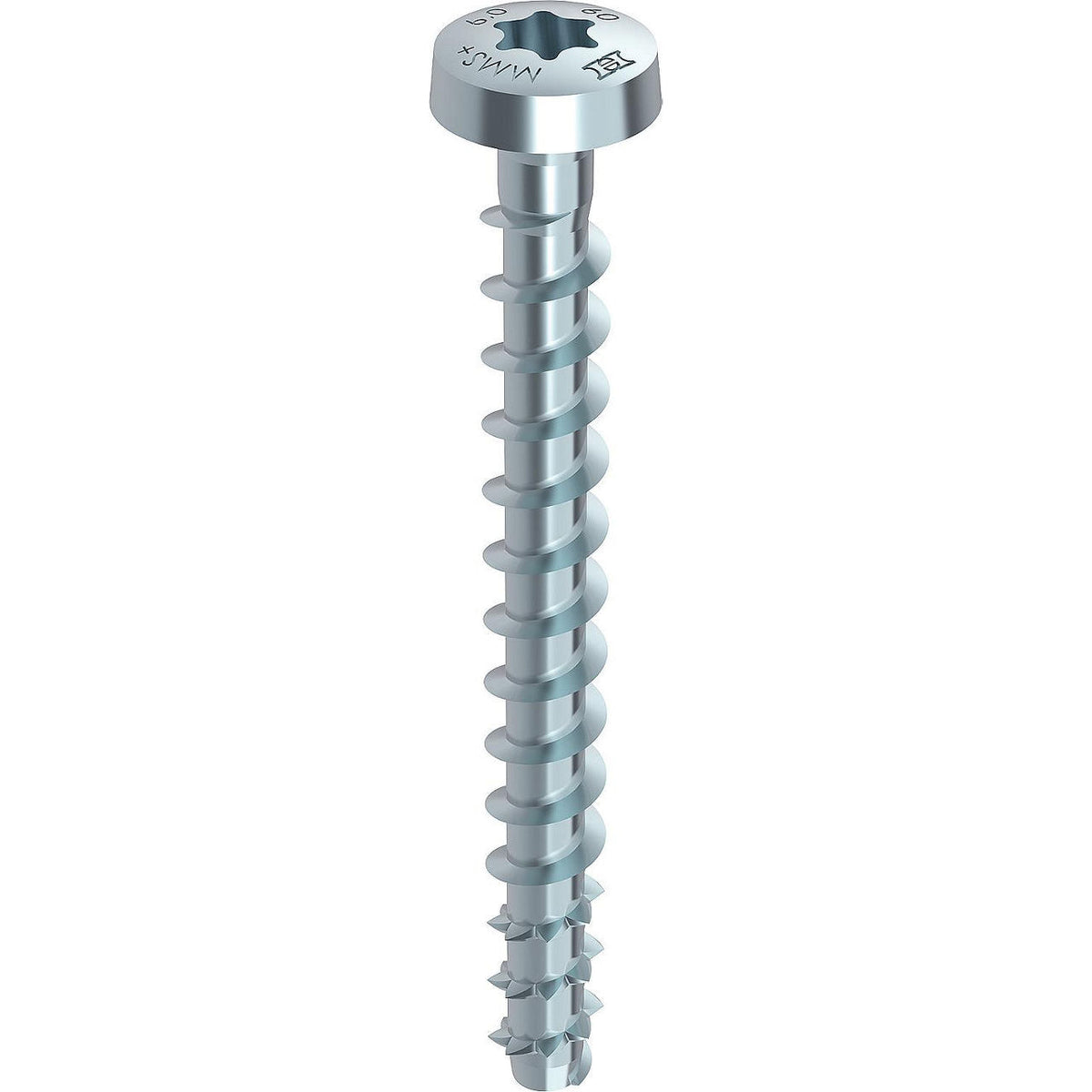 Vis béton/maçonnerie Heco Multi-Monti® plus — tête demi-ronde Torx galvanisée