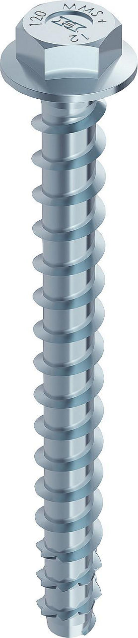 Vis béton/maçonnerie Heco Multi-Monti® plus — tête six pans galvanisée