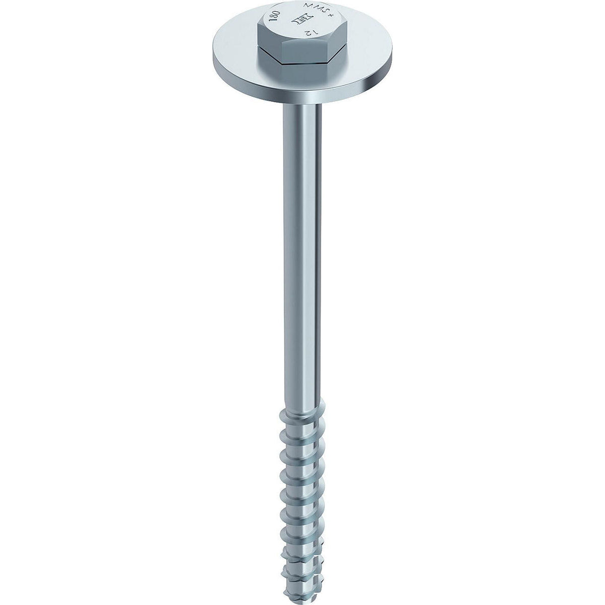 Vis béton/maçonnerie Heco Multi-Monti® — tête six pans grandes longueurs galvanisée