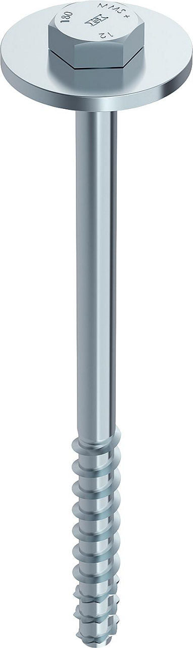 Vis béton/maçonnerie Heco Multi-Monti® — tête six pans grandes longueurs galvanisée