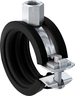 Collier isophonique articulé monobloc M8, galvanisé