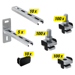Pack avantage Fischer 325 pièces "Rail de montage" FLS