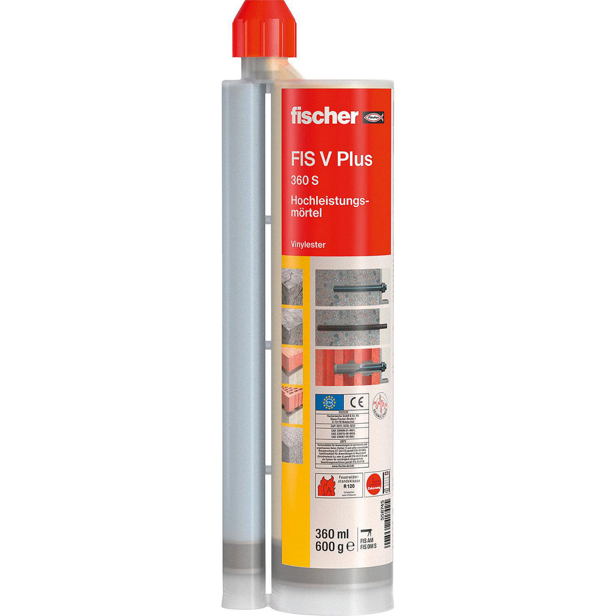 Mortier d'injection FIS V Plus 360 S