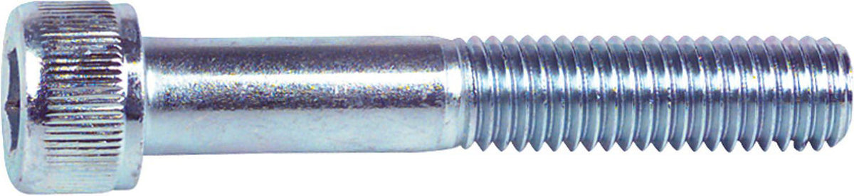 Vis à tête cylindrique six pans creux DIN 912 / ISO 4762 classe 8.8 galvanisée M4–M12