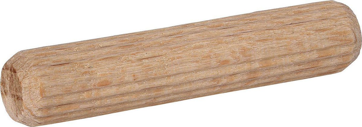 Chevilles en bois TOX Boltfix wood, chevilles ondulées en hêtre massif