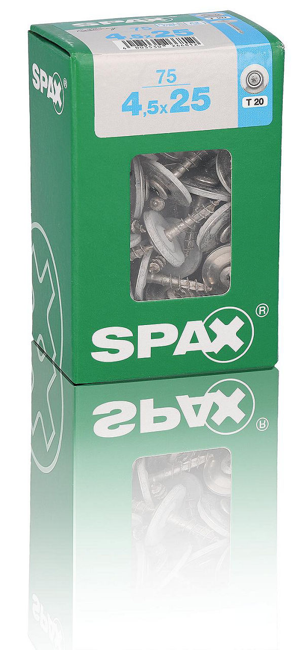 Vis de plombier, avec joint, inox A2