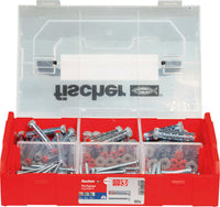 Fischer FIXtainer Dübel- und Schraubensortiment, 91 Teile