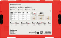 Fischer FIXtainer Dübel- und Schraubensortiment, 91 Teile