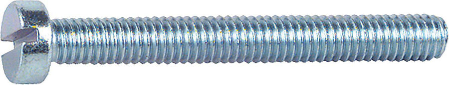 Vis à tête cylindrique fendue DIN 84 classe 4.8 galvanisée M4–M6
