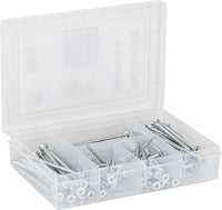 Assortiment de vis Fischer Meisterbox PowerFast II tête fraisée filetage partiel, 110 pièces