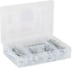 Assortiment de vis Fischer Meisterbox PowerFast II tête fraisée filetage partiel, 110 pièces