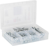 Assortiment de vis Fischer Meisterbox PowerFast II tête cylindrique bombée filetage total, 110 pièces