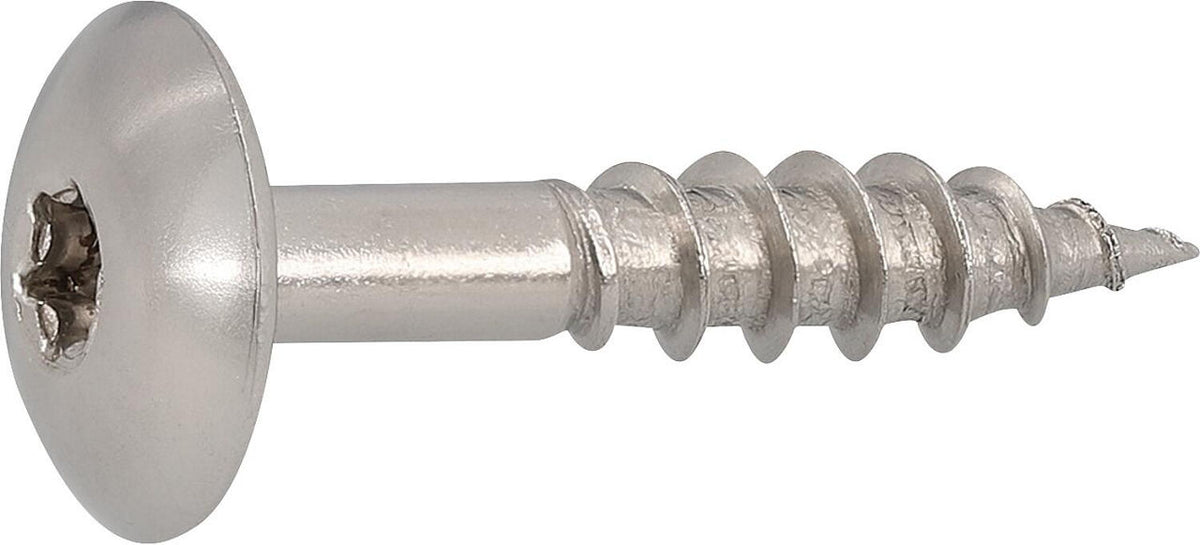 Vis de façade MFI Twistec Color-Head, inox A2, TX20
