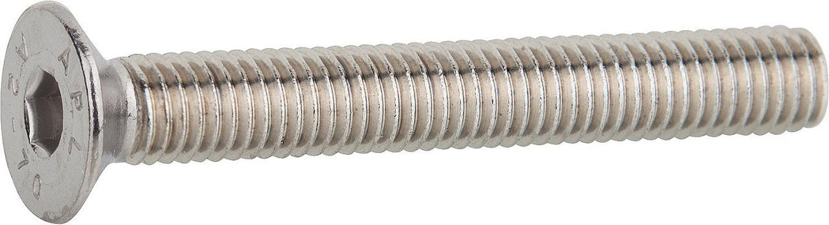 Vis à tête fraisée six pans creux ISO 10642 / DIN 7991 inox A2 M2–M6