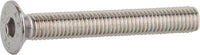 Vis à tête fraisée six pans creux ISO 10642 inox A4 M2–M24