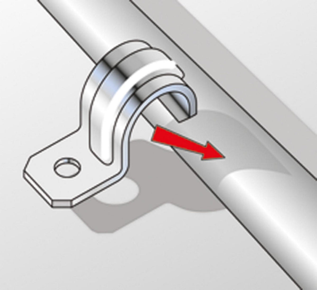 Clou à enfoncer pour béton Ø 4,2 mm