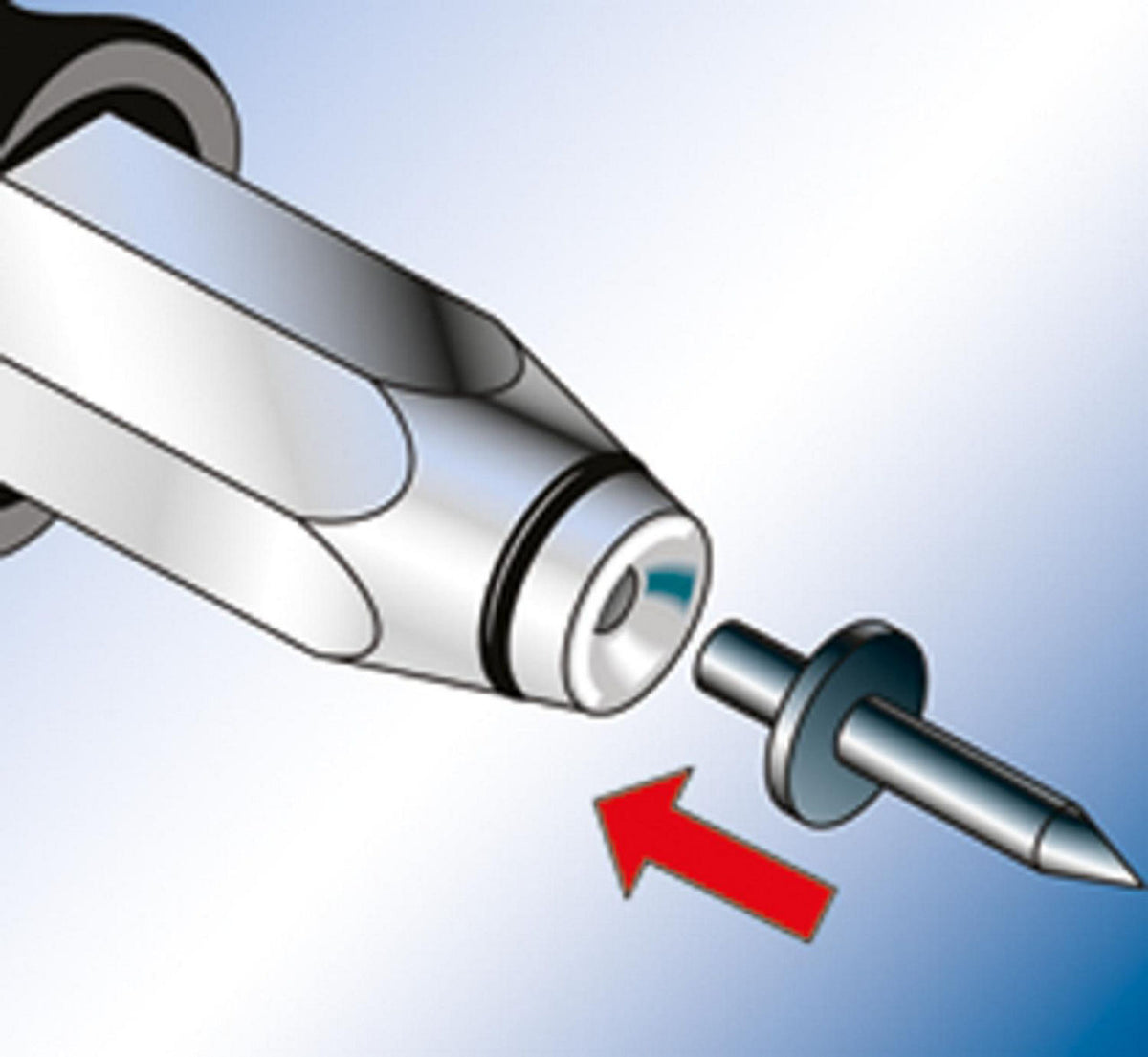 Clou à enfoncer pour béton Ø 4,2 mm