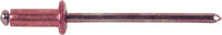 Rivets borgnes cuivre / acier, tête bombée, Ø 3 mm