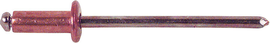 Rivets borgnes cuivre / acier, tête bombée, Ø 3 mm