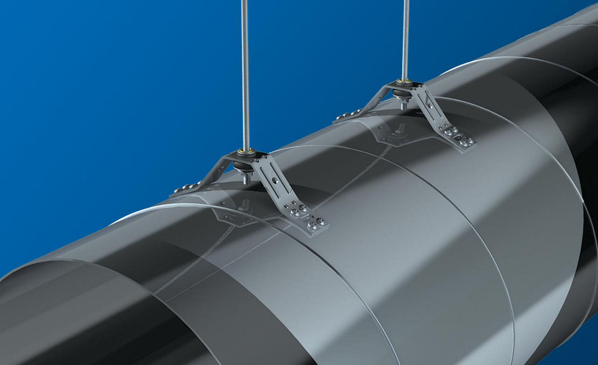 Étrier pour tube de ventilation LRB pour tiges filetées M 8
