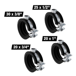 Recharge colliers Fischer FGRS M8, 3/8"-1", 95 pièces