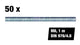 Pack tiges filetées M8 DIN 976 classe 4.8, 1 m — lot de 50