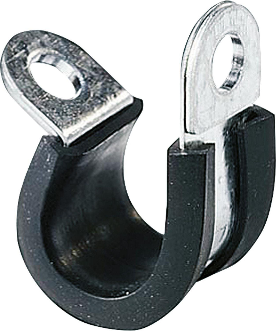 Collier de serrage avec insert caoutchouc, bande 15 mm, W1