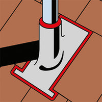 Mastic d'étanchéité pour toiture Fischer Roof BI DD 310 ml