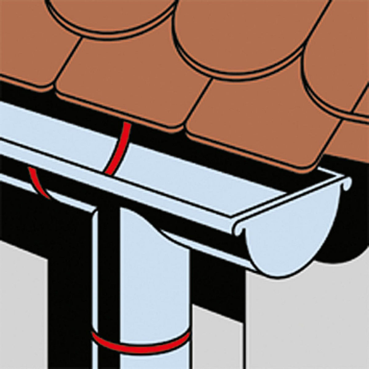 Mastic d'étanchéité pour toiture Fischer Roof BI DD 310 ml