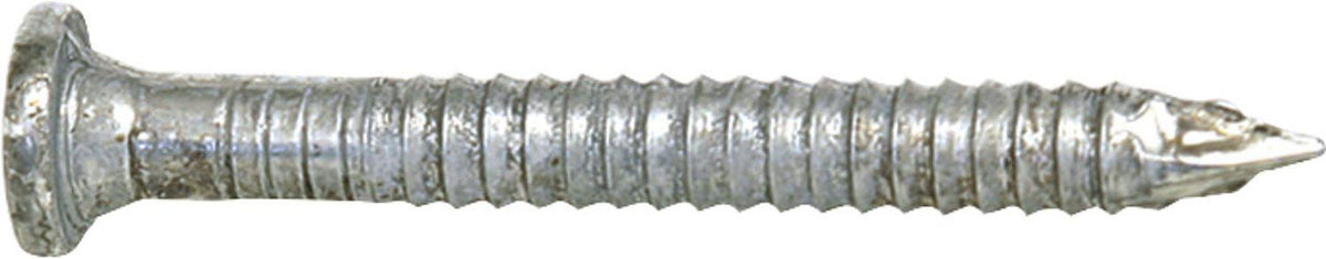 Clou d'ancrage à tête plate, galvanisé zingué
