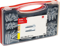 Assortiment de chevilles SX/UX, 291 pièces